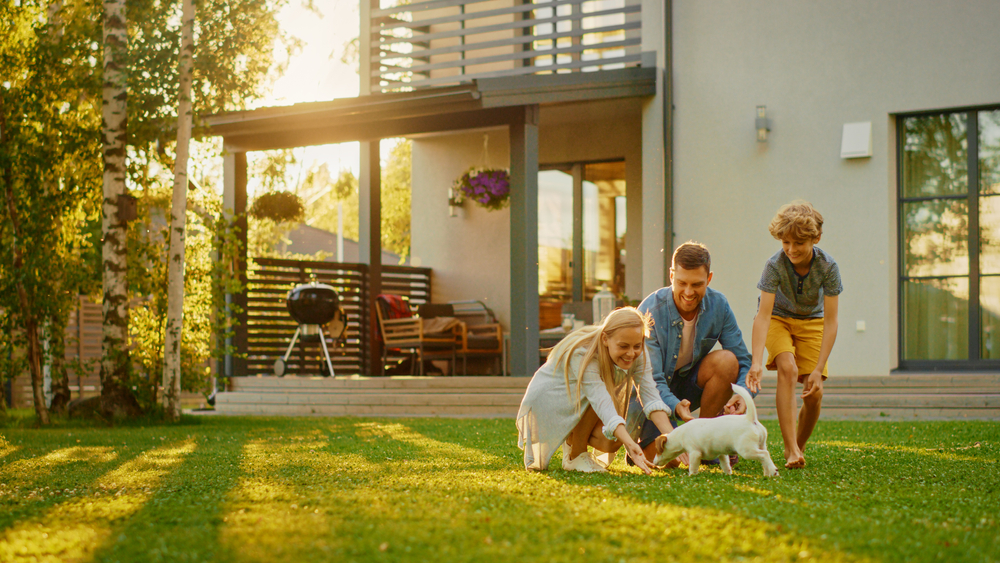 maison, bien existant, famille, jardin